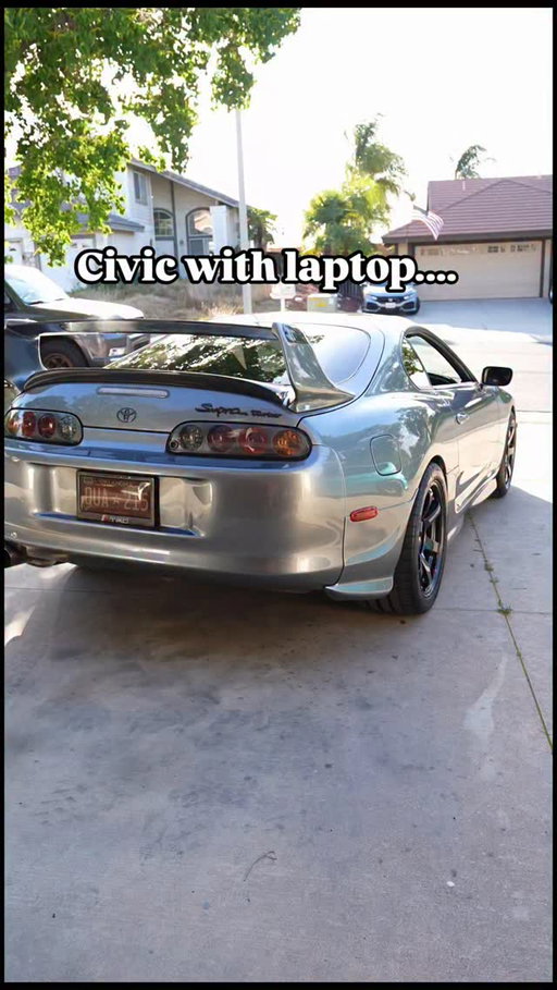 It’s always Civic with a laptop… 💻😠
but what about a Supra with a PC? 🖥️👹

which one are you running  PC or laptop?

#supra #mk4 #civic #toyota #perlasgarage