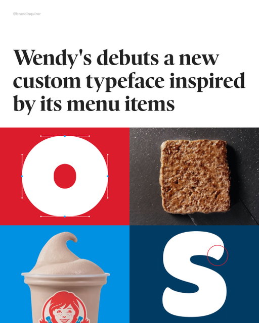 Do you want your type crispy or frosty? 🍟🍦

Type foundry @dalton.maag, in collaboration with agency @saatchix, has created a new flexible typeface for @wendys by adapting Objektiv, a clean geometric sans typeface, into a fresh, squared-off sans with subtle nods to brand heritage, square patties, and Frosty curves.

The system comes in two styles: Wendy’s Fresh, available in six weights and four widths, and Wendy’s Frosty, a softer, curvier display cut.

#typeface #typography #fontdesign #font #calligraphy #branding #graphicdesign #design