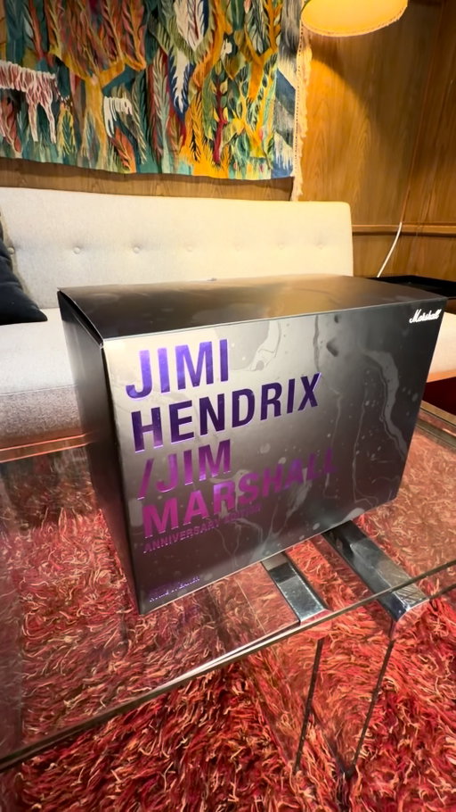 The unboxing we’ve all been waiting for.

Wrapped in stunning purple crushed velvet, the @jimihendrix Acton III is just as much a treat for the eyes as it is for the ears.

Finished with iconic details and stems straight from Jimi’s original recording of ‘Little Wing’ when powering on and off. Yeah…this one is extra special. 💜

🎵: @gigigoldmusic - Why Should I?
