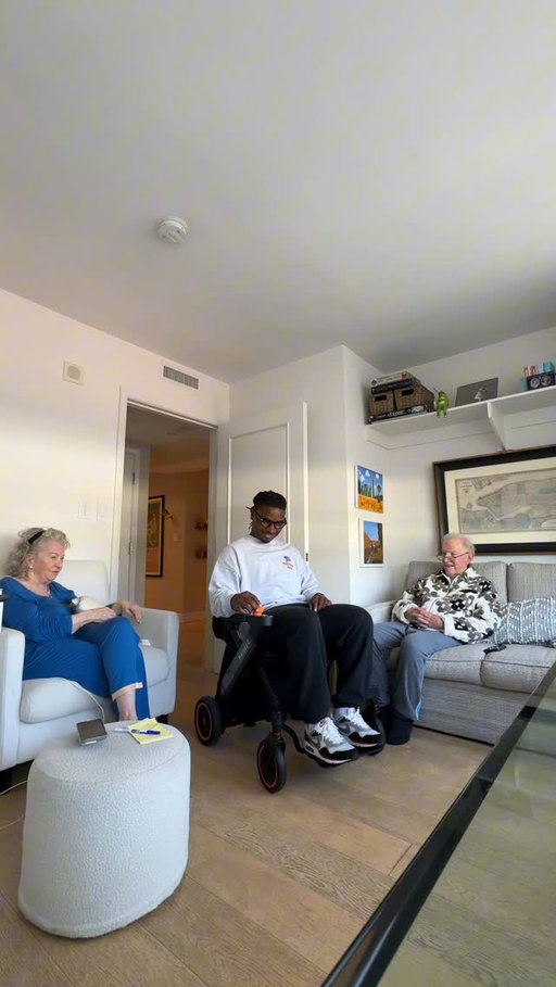 I upgraded Frank to a Paiseec Mobility wheelchair, and it’s safe to say he loves it. My hope is that it gives him a little more freedom, a little more independence, and the ability to enjoy life on his own terms. #paiseec #paiseecmobility