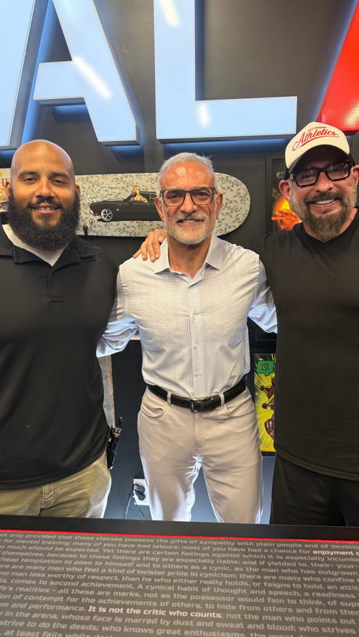 You can talk about hopes and dreams, but I would rather hear about your decisions and actions. 

More from my conversation with @andyfrisella @realafshow @officiallydjohnson.