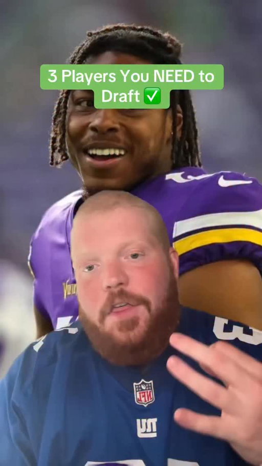 3 players you need to draft ✅ and 1 player to avoid ❌ in fantasy football drafts
