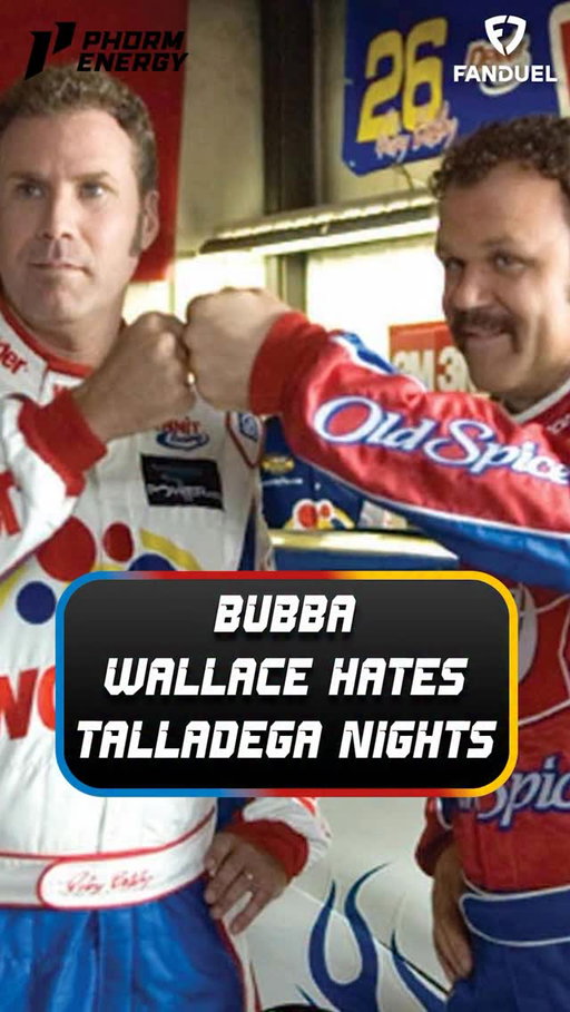 @bubbawallace HATES Talladega Nights 😂😂😂
