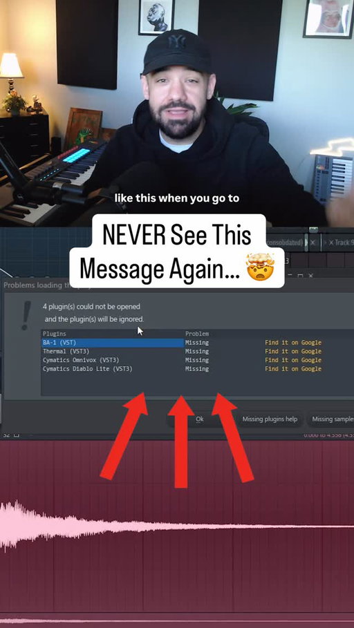 Send sessions using ANY plugin with this FL Studio stock plugin 🤯

Direct Wave allows you to sample any VST plugin and give another producer any sound and instrument you have in your session regardless of what they have installed in their computer. It also can help you save CPU in your own sessions with heavy vsts. 💯