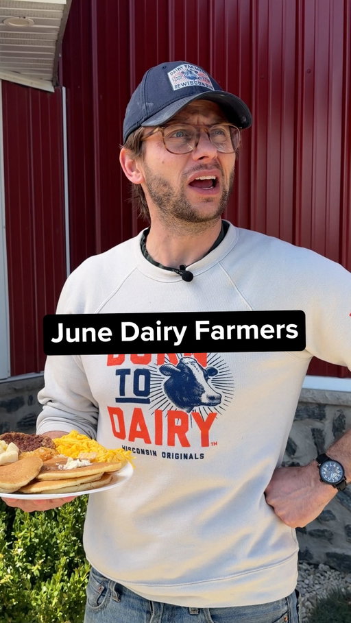 Eat the cheese. Drink the milk. It’s National Dairy Month! 🧀🥛🐄

@charlieberens 

#ProudlyWisconsin #BornToDairy