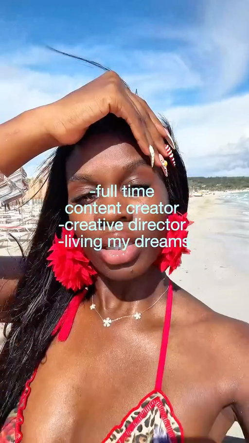 From trying to survive to finally living the life I used to dream about. 

#ContentCreator #CreativeDirector #DreamLife #CreatorJourney
