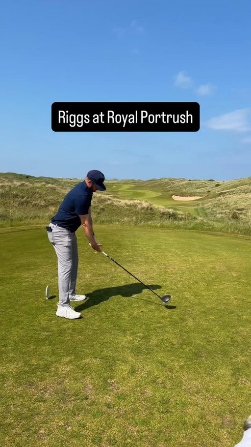 Got Royal Portrush on an all time day. What a trip this was, what a driver the @taylormadegolf Qi4D is. Can’t wait for these videos to drop.