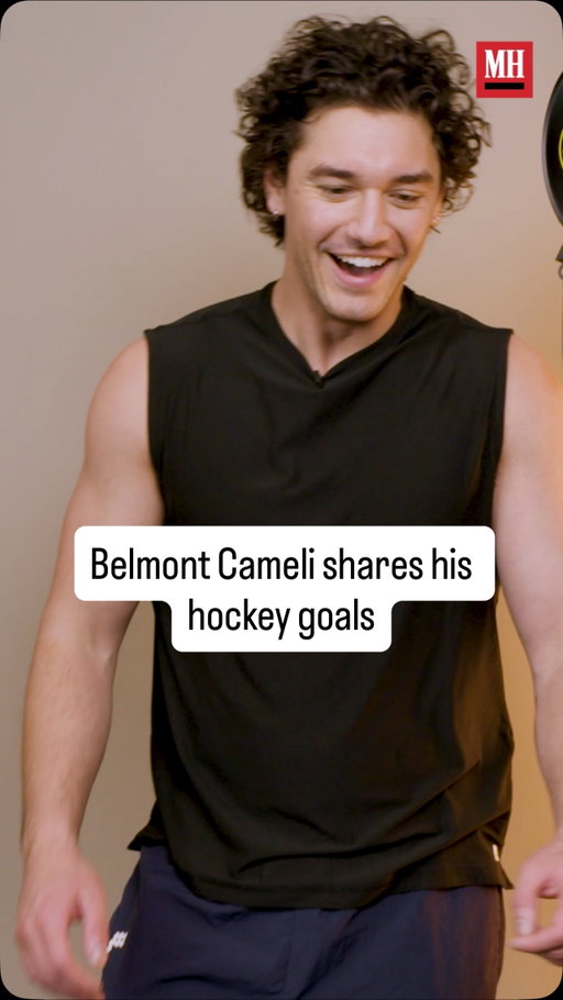Belmont Cameli gets seriously competitive when it comes to hockey—especially with his ‘Off Campus’ castmate Stephen Kalyn. Watch his full #TrainLike at the link in bio.

Executive Producer @dorennanew
On Set Producer @Janiebooth
Filmed by @romy_rainer & @toasttolife
Editor @kyle_orozo
Talent Director @whatisnojan
