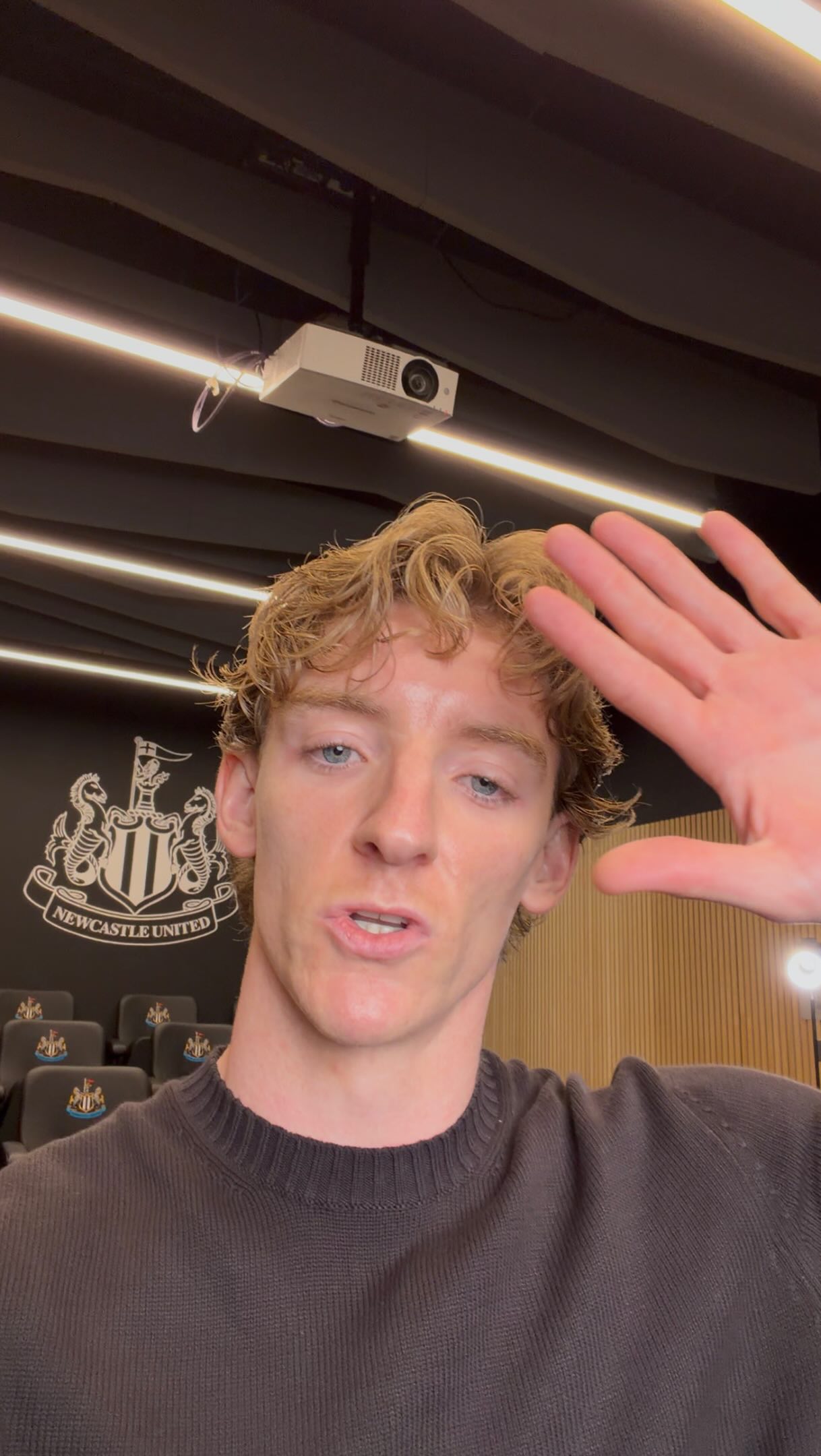 The final word from Anthony Gordon 🤳
 
Best of luck, AG! 👊