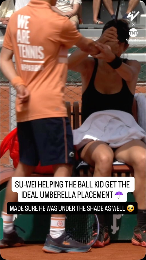 That France heat is no joke 🥵 

Watch Roland-Garros coverage on TNT & HBO Max!