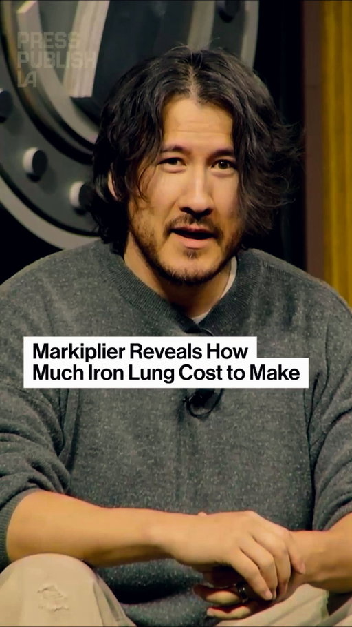 @markiplier’s debut feature film, Iron Lung, grossed over 50 million dollars this year.

The director and YouTuber broke down how much it actually cost to make at Press Publish LA.