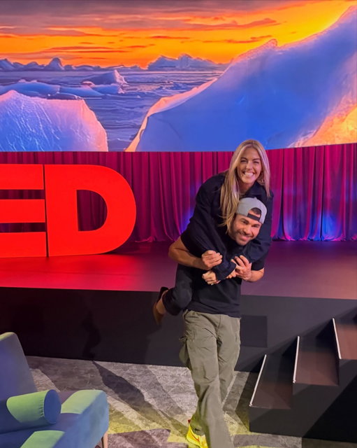 Some TED bts. It was an incredible experience to finally tell the world what we've been secretly working on for three years. Class CrunchLabs is a full science curriculum for third to eighth grade that hides the vegetables and makes science fun. It will cost $60M to make, and it will be free forever to all teachers because they deserve that and so much more. Please share the news with any teacher you know!
