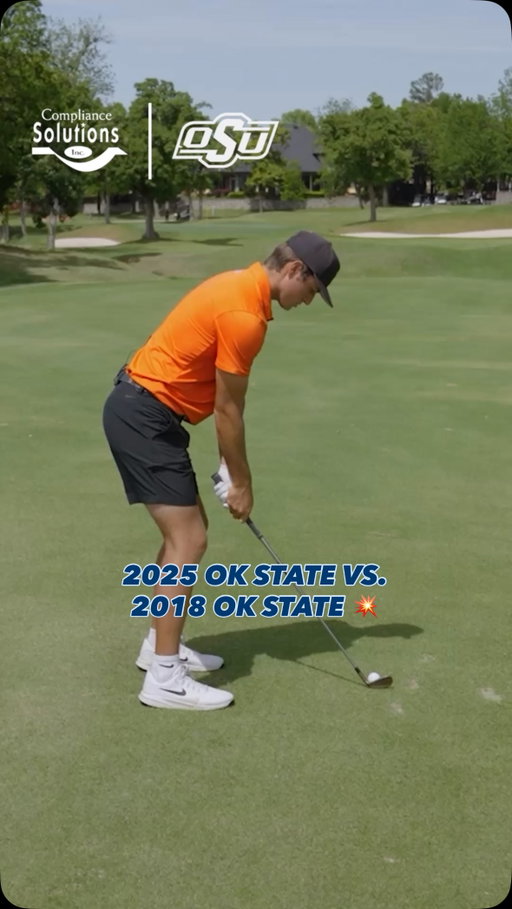 The 2025 national champion Pokes went pin hunting during the Battle of the Cowboys 🔥🎯

@compliance_solutions | @cowboygolf