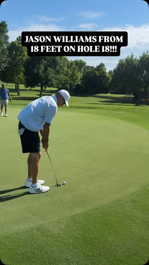 JASON WILLIAMS BIRDIES TO TAKE THE LEAD ON THE FINAL HOLE OF THE QUAIL CREEK INVITATIONAL!! GOLF SHOT!!!