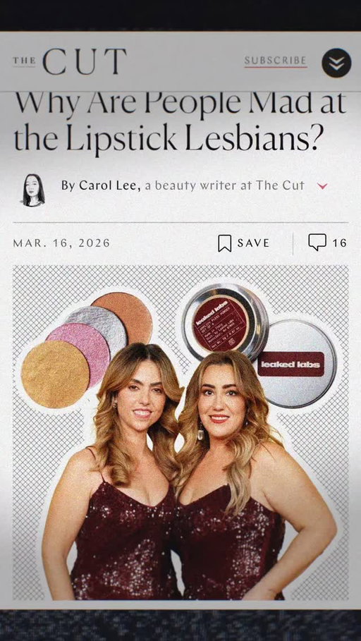 For the last few weeks/months, we’ve spent a lot of time listening, reflecting, and rebuilding. ❤️

#thelipsticklesbians #leakedlabs