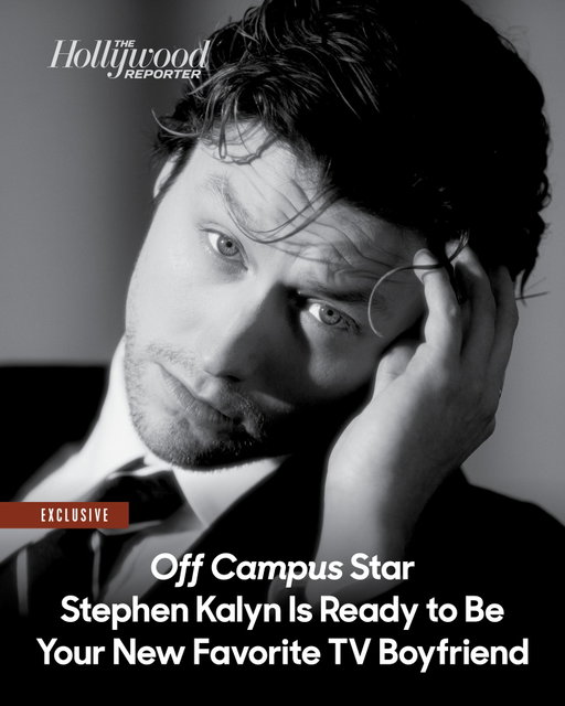 ⁠#OffCampus star #StephenKalyn is no stranger to the world of hockey.⁠
⁠
The 28-year-old actor spent much of his young adult life at the hockey rink, playing the sport since the age of 6 and finished his minor hockey career in the AA tier. "That's what I wanted to do as a kid and all throughout my adolescence, that’s kind of the life I wanted," he tells The Hollywood Reporter on a recent Zoom.⁠
⁠
The actor manages to exude levels of charm through a computer screen that would put his @offcampusonprime character Dean Di Laurentis to shame. He seems genuinely excited to talk about his character and is always ready to throw love toward his fellow costars.⁠
⁠
Read the full feature at the link in bio.⁠
⁠
Photographer: @corpuscamera⁠
Styling: @itsamandalim⁠
Grooming: @colleendominique