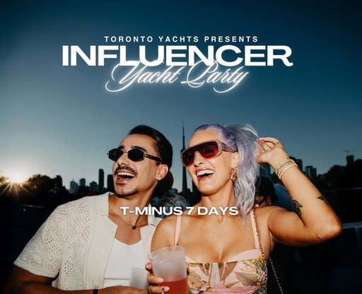 100 Influencers. 1 Luxury Yacht.
As we count down the days until our wildest event of the year, let’s looking back at some of our favourite memories from last year!🥂🛥️

June 6 7-11pm 
Invite only. DM for inquiries.
#influencer #torontoevents #torontoinfluencer #yacht #yachtcharter