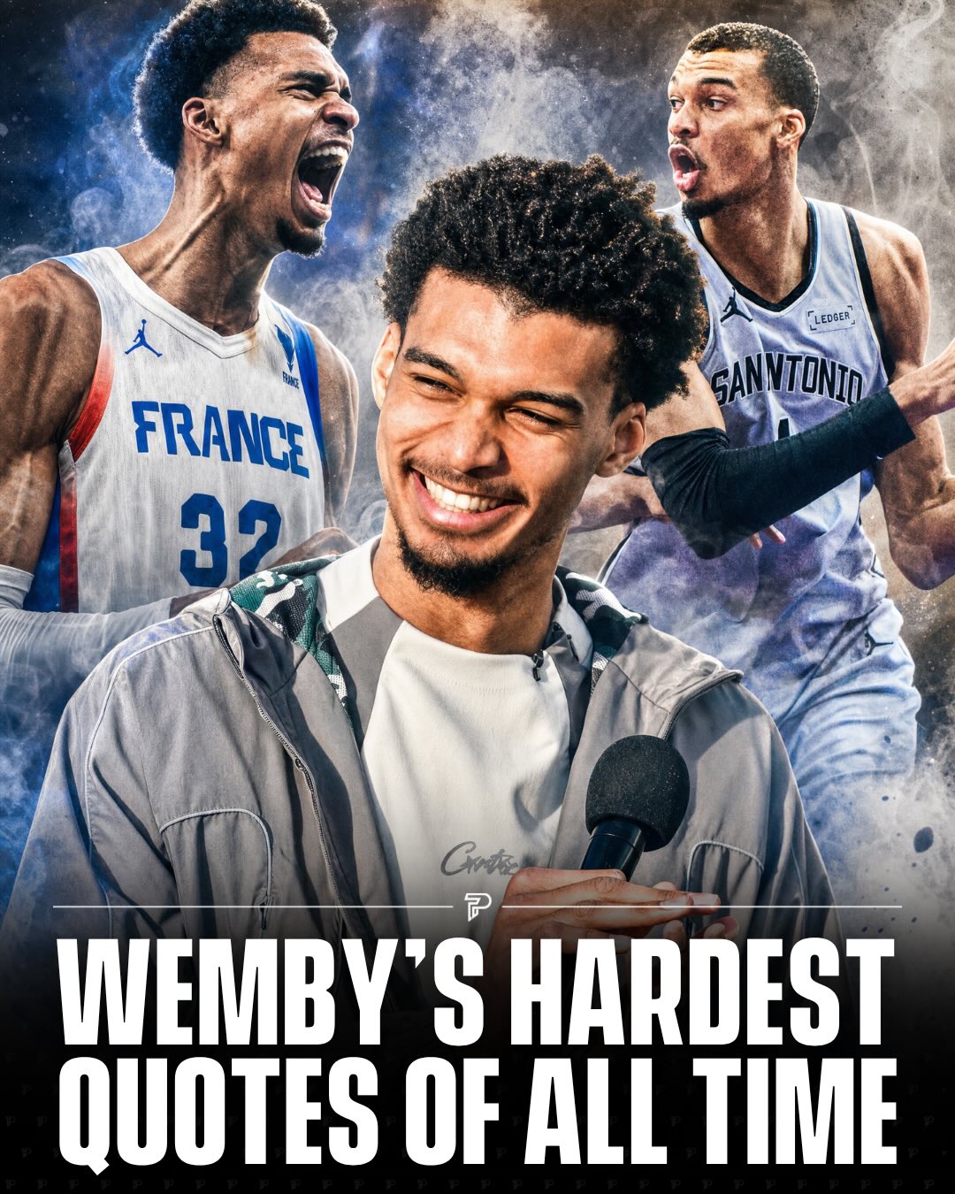 Victor Wembanyama might already have some of the hardest quotes in sports and he’s only 22. 🧠🏀

From talking about becoming a “complete human being” to saying his expectations for himself are even higher than everyone else’s, Wemby’s mindset is honestly on another level.

The confidence and self awareness he has at this age is kinda crazy.

#Pubity #NBA #Wembanyama #Basketball