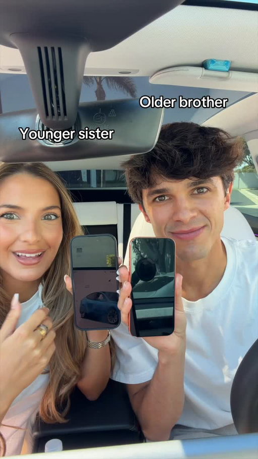 The ultimate sibling test🥺 @lexibrookerivera