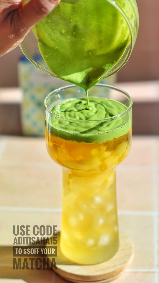 Use code ‘ADITISAHA15’ to get 15%off & Buy 2 Tea, Get 1 Free Matcha @nio_japanese_green_tea 

Matcha Uji Okumidori Miyako
The Matcha Uji Okumidori Miyako is a refreshing and elegant matcha from Uji, Kyoto Prefecture — the birthplace of Japan’s tea culture. Crafted from the Okumidori cultivar, this tea perfectly balances freshness, brightness, and a gentle vegetal sweetness. Its flavor opens with floral notes of lilac and jasmine, deepens into a vibrant green apple-like acidity, and finishes long with a subtle sweetness reminiscent of grape and snap peas.

Also @nio_japanese_green_tea every tea is 100% Organically grown and Ethically Sourced 

This type of matcha is best to make your favourite iced matcha drinks like spiced jasmine tea with pineapple & matcha cloud at home. 

Order your matcha today @nio_japanese_green_tea 

[gifted]