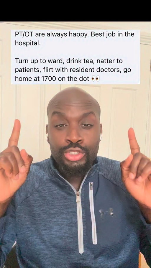 I will not tolerate any PT / OT Slander 😤

#comedy #funny #doctor #hospital #reels 

Who has the best job in the hospital? 👀