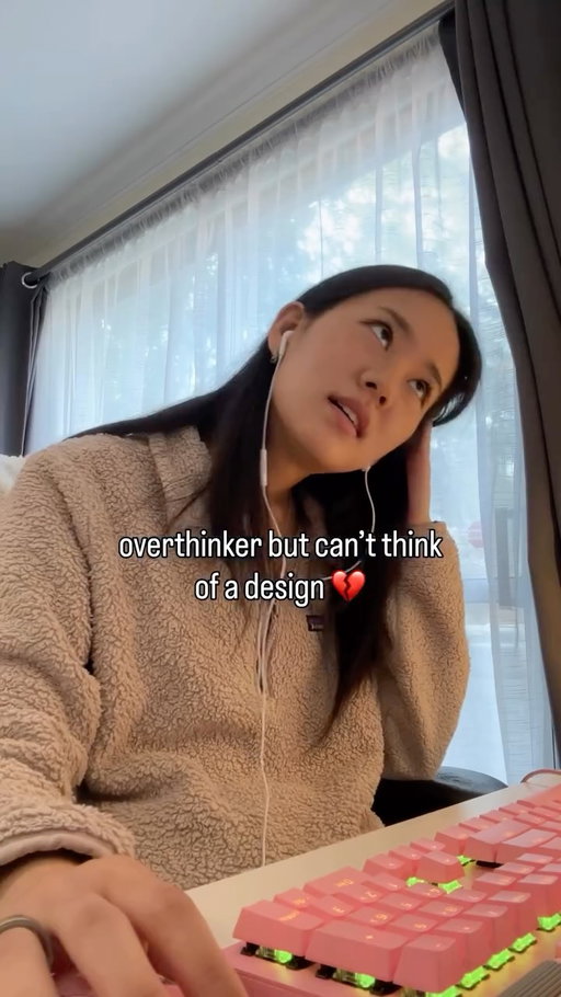 twenty browser tabs. three Pinterest boards. still no design.

the cruel joke of being a designer is that thinking about the work and doing the work are two completely different sports 😂

follow along for the real, slightly chaotic reality of design 🤍

[overthinking, designerhumor, graphicdesign, designerlife, freelancedesigner, creativeblock, designprocess, designermemes, branddesigner, designcommunity]