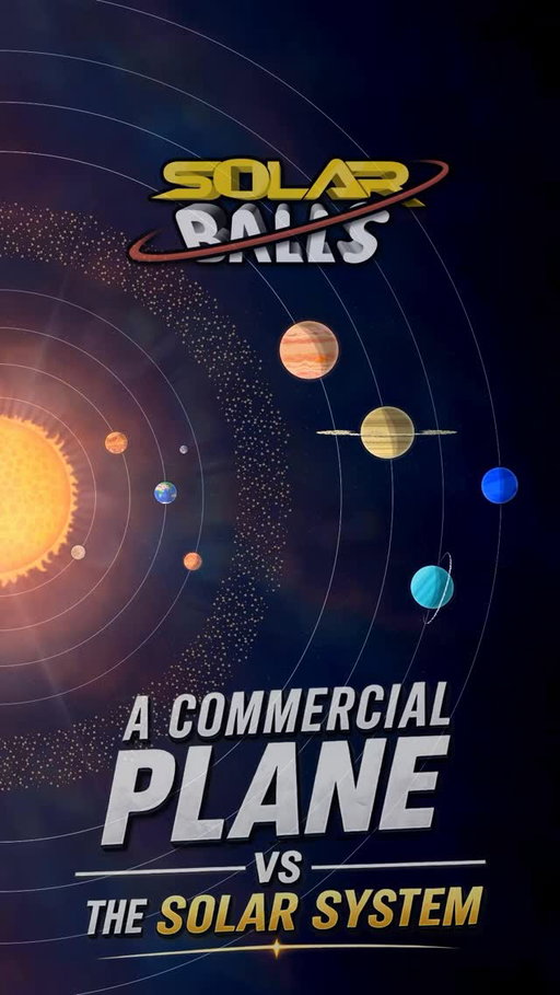 A Commercial Plane vs the Solar System ✈️

#solarballs #solarsystem #animation #space #scifi