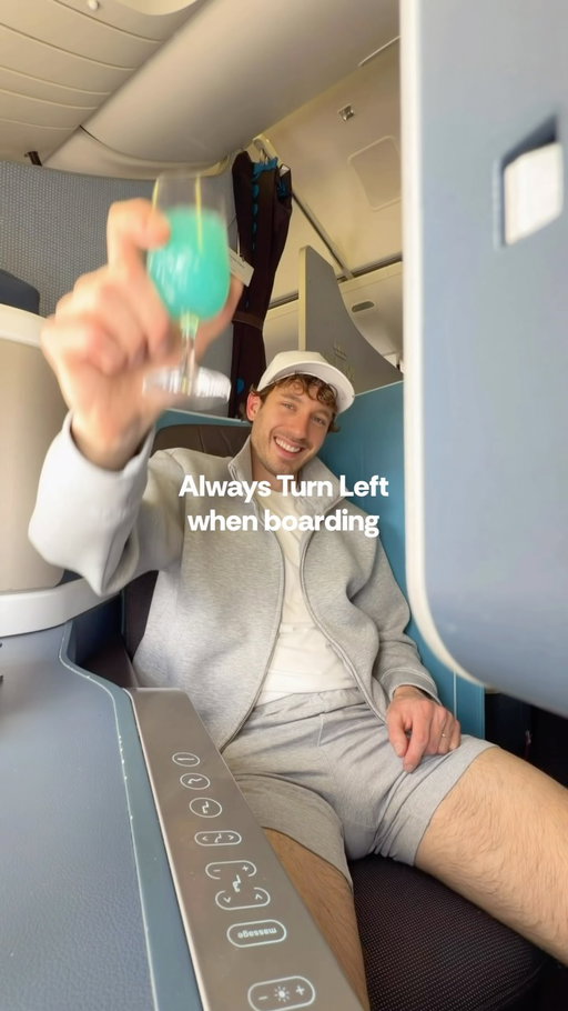 Honestly? This is the most important travel hack I ever learned! 😉⁣
⁣
Especially if I’m flying @klm because their World Business Cabin has everything I need: generous leg room for my daddy longlegs, delicious pre-flight mocktails, a huge TV, the sweetest flight attendants, and the coziest bedding — which feels like sleeping on a cloud! #klm #royaldutchairlines #funny comedy reels, funny travel reels