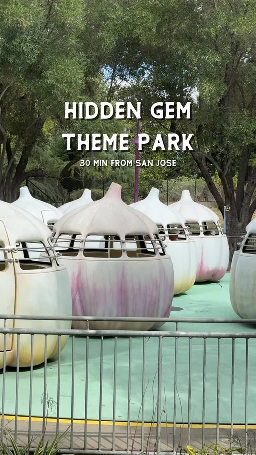 This might be the most creative theme park in California 🎢🍄🍌🧄
Where mushrooms, bananas, and even garlic turn into rides you can actually play on… it feels like stepping into a fantasy world.
Right now, Cherry Jubilee is back at Gilroy Gardens Family Theme Park 🍒 From June 5–July 6, enjoy live shows, fun activities, and 50+ cherry-inspired treats.
Perfect for kids and adults, and honestly one of the most underrated family parks near San Jose.

📍Gilroy Gardens Family Theme Park
3050 Hecker Pass Hwy, Gilroy, CA 95020

#themepark #hiddengems #bayarea #california #gilroy