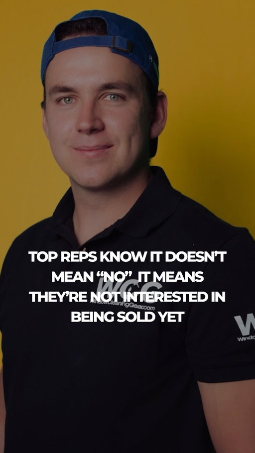 Most people hear it and back off. Top reps know it doesn’t mean “no”  it means they’re not interested in being sold yet.

The moment you stop sounding like every other salesperson, the conversation changes.