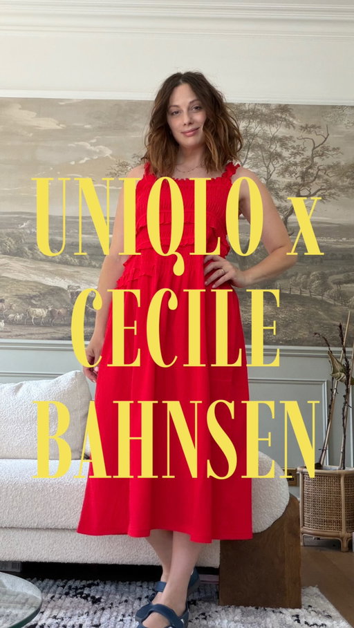 Accidentally tripped and fell into the @uniqlo x @ceciliebahnsen collab (you can’t say ‘Collab’ seriously anymore, thanks Amanda) and I CANNOT keep it all. Please help me decide… #collab #uniqloceciliebahnsen