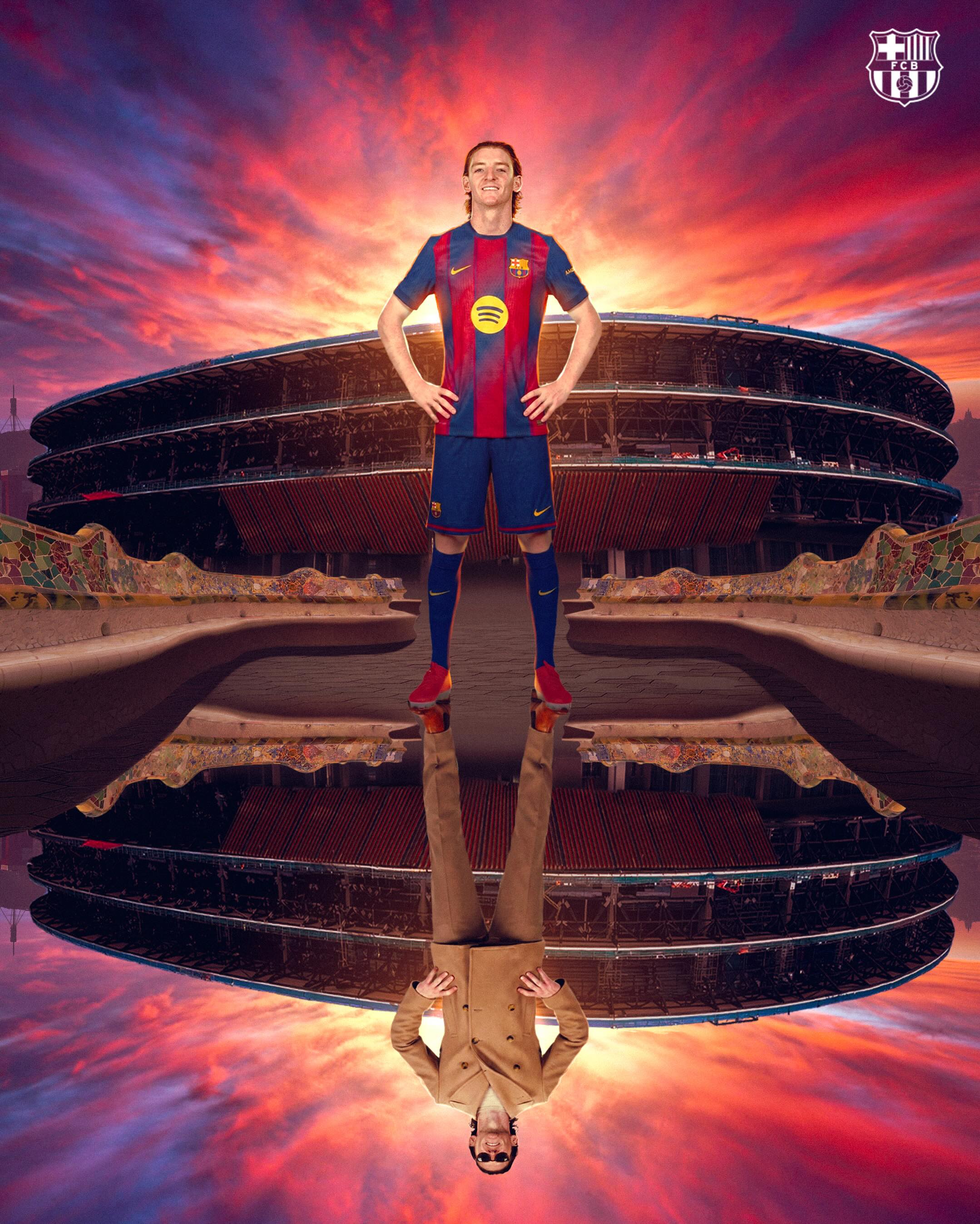Spotify Camp Nou is your home now, @anthonygordon 🏡✨