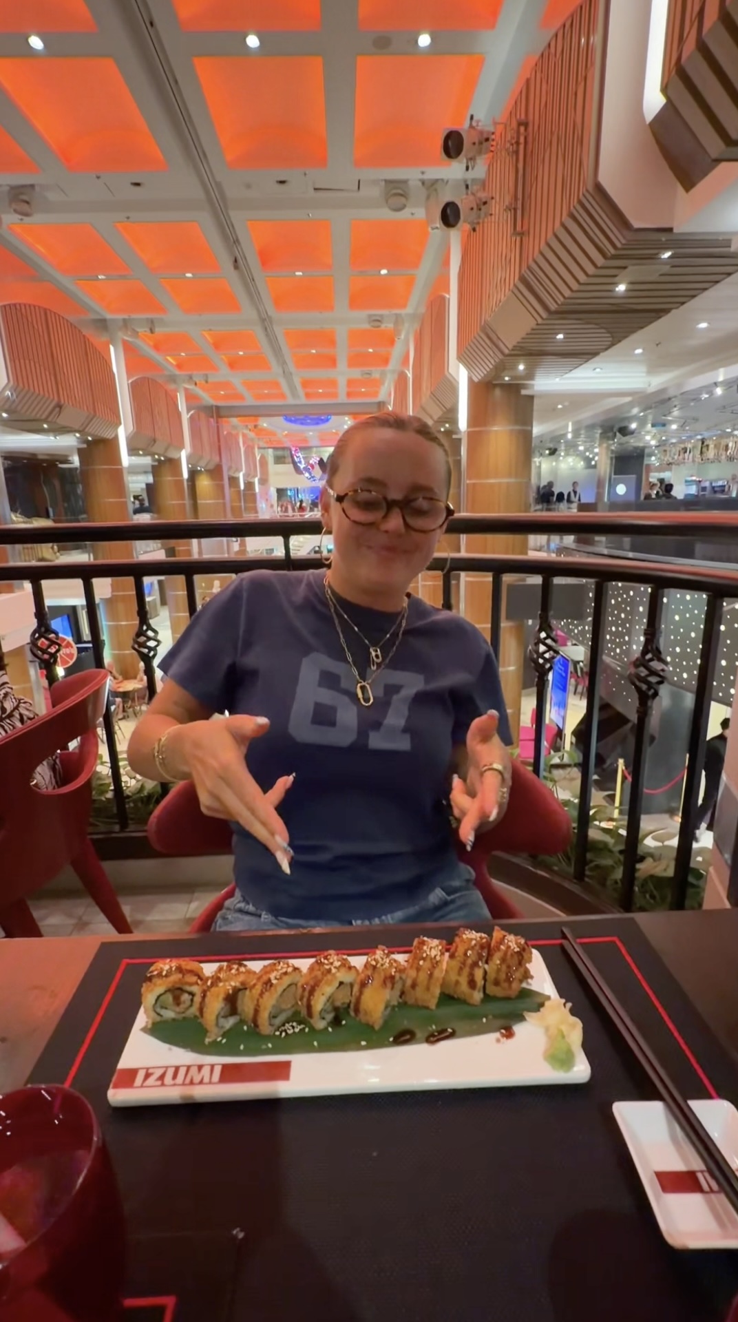 Tried this when we got off the cruise, it didn’t work. 🥲⁣
⁣
📍Izumi on Quantum of the Seas, sailing from Los Angeles, CA