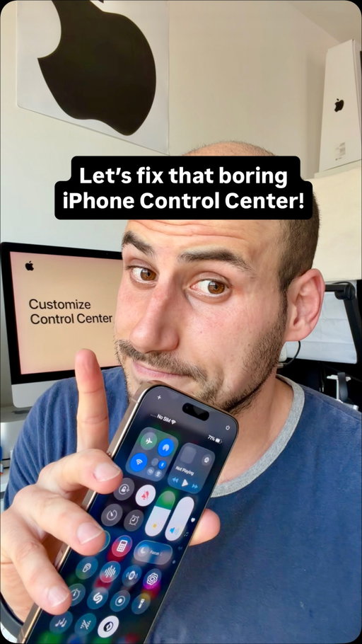 This is your sign to change that default & standard iPhone Control Center to something new and more useful!
______
#controlcenter #iphone17pro #ios #ios26 #appledsign
