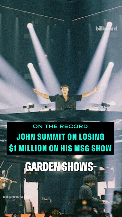 How much money did John Summit “invest” in his Madison Square Garden show? 

The DJ, producer and founder of Experts Only shares why he decided the MSG show was worth the expense — and how it was the perfect trial run for the arena tour he’s doing this fall.

Check out the full episode at the link in bio.