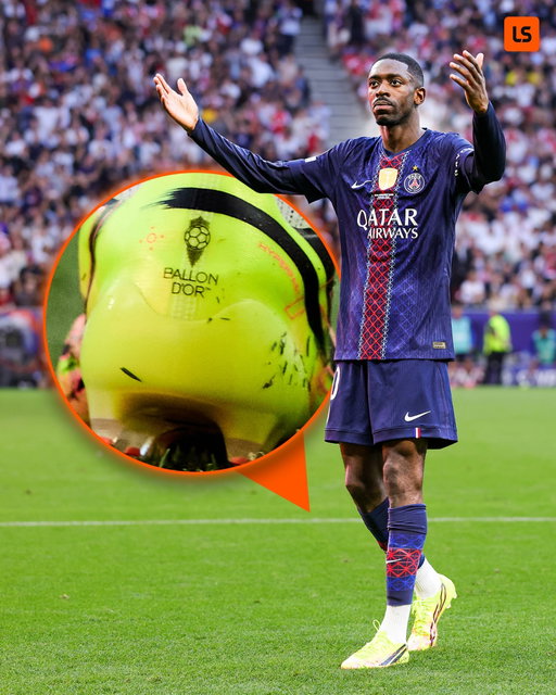Ousmane Dembélé rocking personalised Ballon d’Or boots in the Champions League final 👀👟

Of course he scored too. Reminding everyone of his greatness 👑