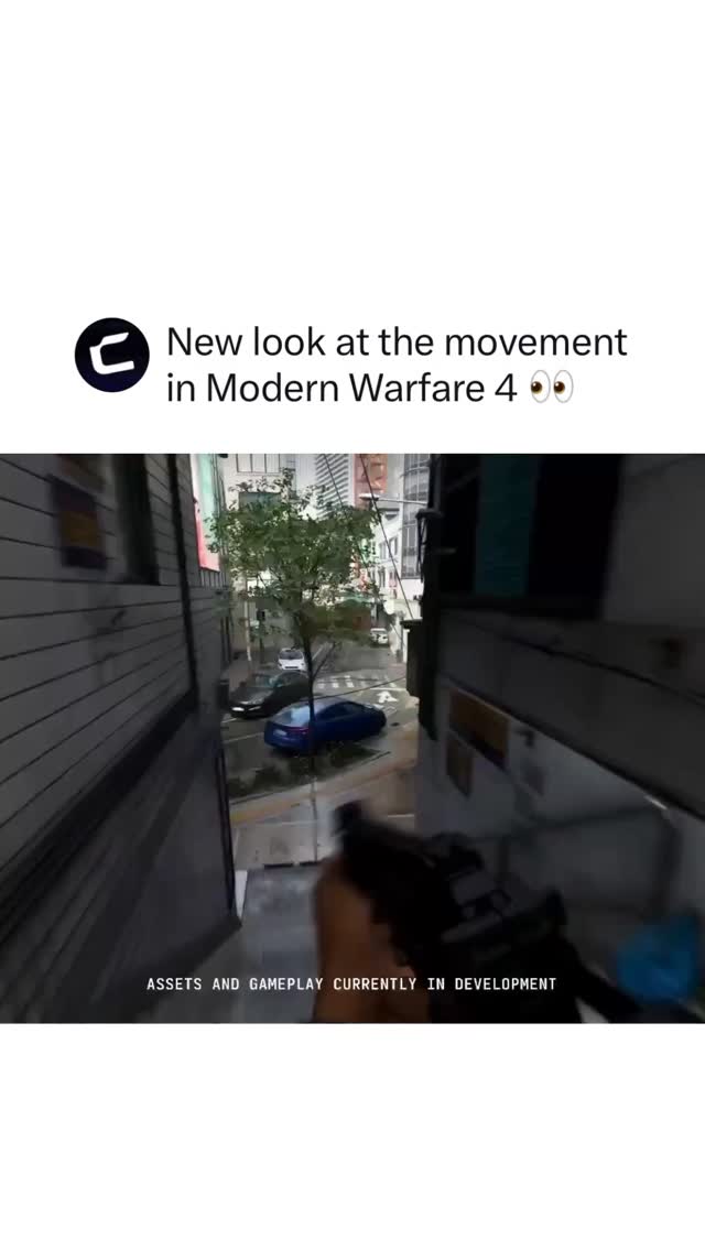 Here’s a brand new look at the movement options in Modern Warfare 4 👀

What do y’all think of this⁉️