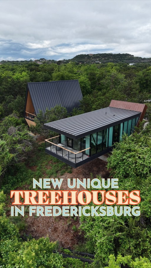 GIVEAWAY + NEW UNIQUE LUXURY TREEHOUSES IN FREDERICKSBURG ✨🌳 @stayonera is one of our favorite places to stay when we visit Fredericksburg. It’s tucked away in nature but still close to Main St and the wineries! 

They recently added 8 new styles of luxury units that are just as stunning as their original accommodations, plus a brand new pool area with a sauna!

Each unit has a unique design and layout and can sleep anywhere from 2–16 guests. They’re all equipped with an efficiency kitchen, bathroom, A/C, internet, a private deck, and a hot tub. There are also shared amenities like two pools, two saunas, a fire pit, and a tree deck.
In between winery hopping, this is the perfect place to relax and unwind!

📌 Save this for your next trip to wine country. 🤠
——
✨ ENTER TO WIN A 2 NIGHT STAY! To enter the giveaway, follow the rules below:

*UPDATE: Congrats @sammisharpe, you're our winner! We’ll send you a DM about claiming your prize!*

Thank you Stay Onera for sponsoring this post and supporting Houston Hotspots! 💛
——
➡️ This giveaway closes 6/3. The winners will be announced in this caption. ⚠️ REMEMBER THIS IS OUR ONLY ACCOUNT!
——
📍: @stayonera (173 Basse Ln, Fredericksburg, TX)

#texastravel #fredericksburgtx #texashillcountry #texastodo #houstonvacation
