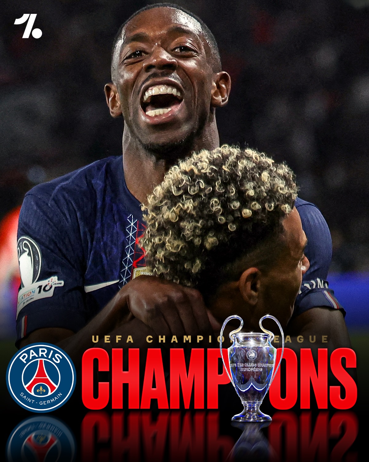 PSG GO TO BACK-TO-BACK AND WIN THE CHAMPIONS LEAGUE TROPHY FOR A SECOND YEAR RUNNING 🏆😮‍💨🏆