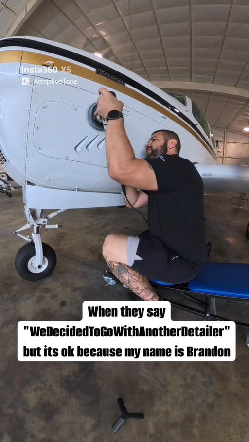 Its all good! We will still be here. 

#ThePlaneDetailer #ADA #AircraftDetailing #AviationDetailing #PlaneDetailing