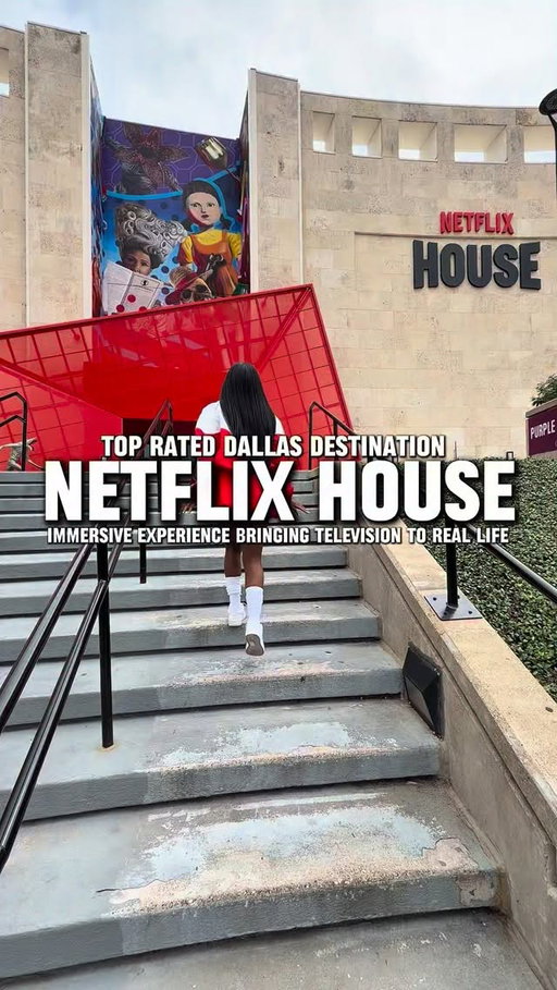 Immersive Netflix Experiences in Dallas #NetflixPartner

What if your favorite Netflix shows and movies came to life and you starred as the main character? That’s exactly what Netflix House in Dallas delivers with immersive experiences, food, games, and shopping all under one roof. Your character comes to life the moment you step into experiences like Squid Game: Survive the Trials or Stranger Things: Face the Dark, where you become part of the story instead of just watching it. Whether you want to make a full day of it with friends or plan your next family outing, there’s plenty to explore with new experiences rotating throughout the year.

Here’s What You Can Expect:
🎮 Immersive Netflix experiences like Squid Game & Stranger Things
🕹️ RePLAY Arcade inspired by popular Netflix titles
🍔 Food & drinks at Netflix BITES
🛍️ Fan merchandise at Netflix SHOP

⏰ Hours:
Mon-Thu 10AM-10PM
Fri-Sat 10AM-11PM
Sun 10AM-9PM

This makes for the ultimate summer getaway experience, so add this to your list of things to do in Dallas. Would you try it? Link in bio!

📍@NetflixHouse
13550 N Dallas Parkway, Dallas, TX, 75240

#NetflixHouse #ThingsToDoInDallas #DallasInfluencer #DallasContentCreator