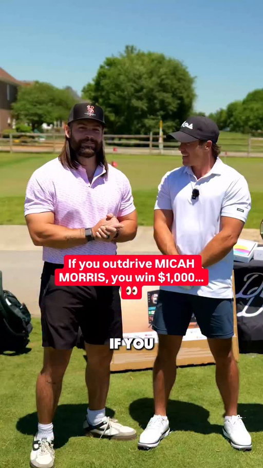 We challenge random golfers to see if they could out drive MICAH MORRIS for BIG PRIZES! Full video live now 🔴

#golf #golfchallenge #golfvideo