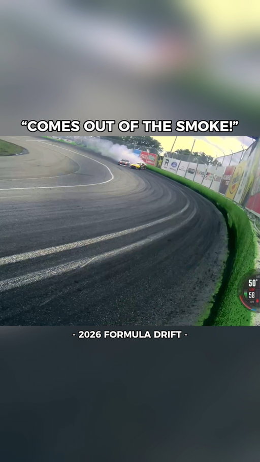 Through the smoke! 

Ben Hobson and Jhonnattan Castro go door-to-door in an intense Top 32 showdown at Orlando. With every run counting, neither driver is giving an inch.

🏁 Watch @formulad LIVE NOW on RACER Network and the RACER+ app.

#FormulaDrift