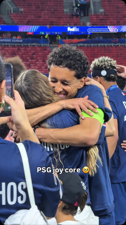 PSG shared so much love with their friends and family 🫂❤️