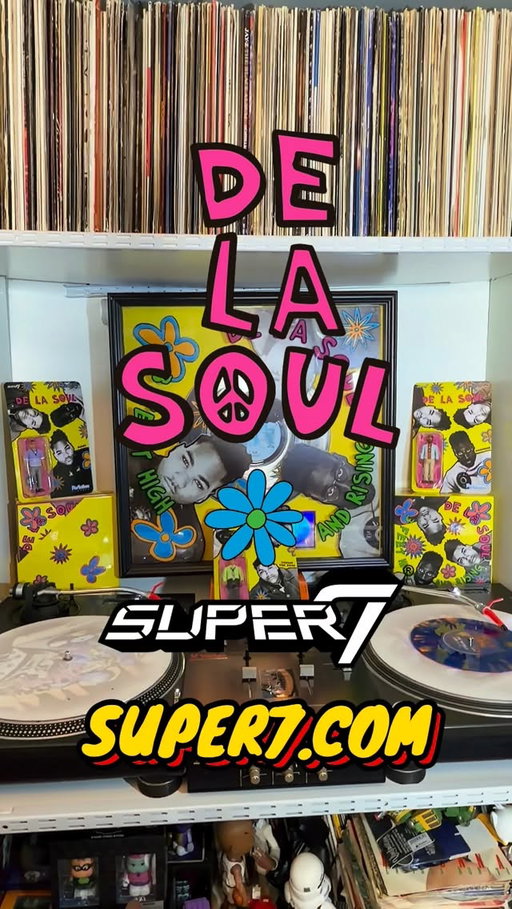 Without my one and two where would there be my three, Mase Pos and Me and that’s the magic number 🕊️🌸

Grab your @wearedelasoul x @super7 ReAction figures at SUPER7.COM 

#DeLaSoul #DaInnerSoundYall #THEDAISYAGE #SUPER7 #ReAction