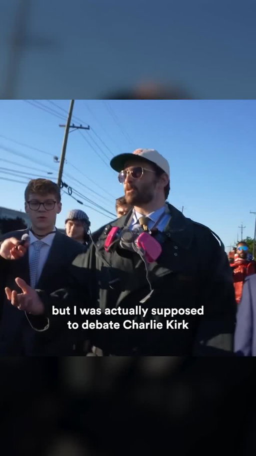 right wing agitators are not carrying kirk’s flame