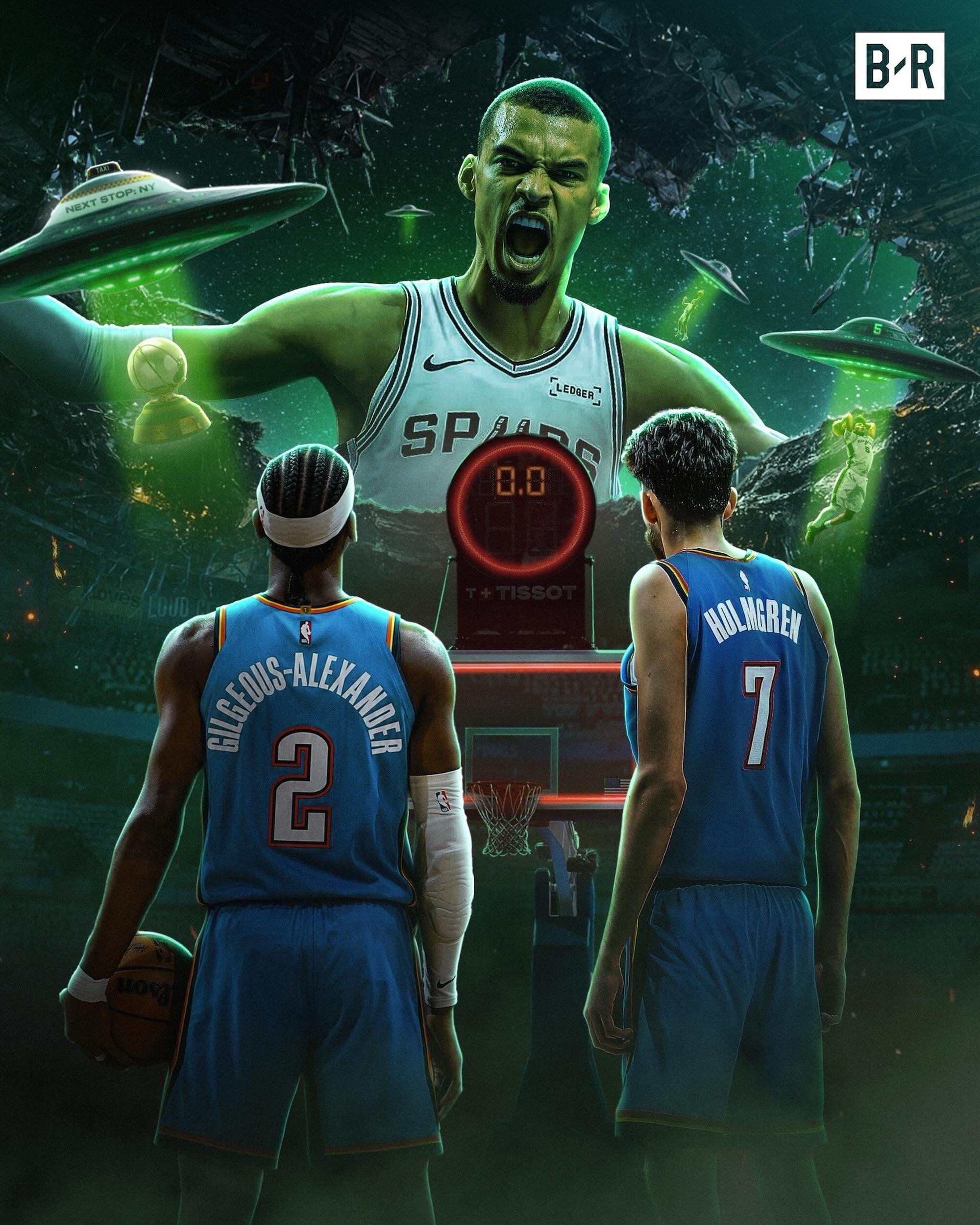 WEMBY IS NOT FROM THIS PLANET 👽 

SPURS BEAT OKC TO REACH THE NBA FINALS