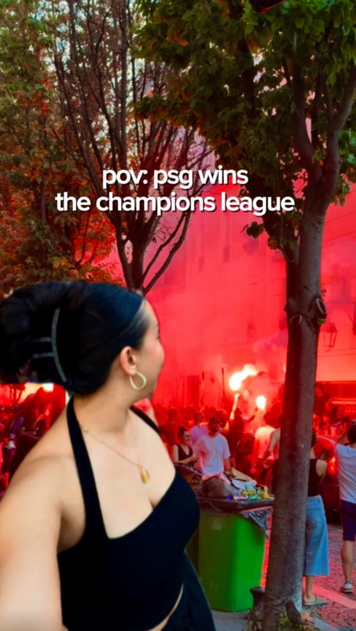 congrats champs @psg! 🇫🇷⚽️🏆had no idea this was happening tbh 😅 #uefachampionsleague #psg #paris #championsleague