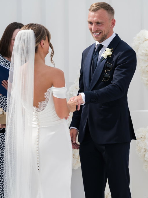 One year ago today I married the man of my dreams. The best day of my entire life🥹🤍🤍