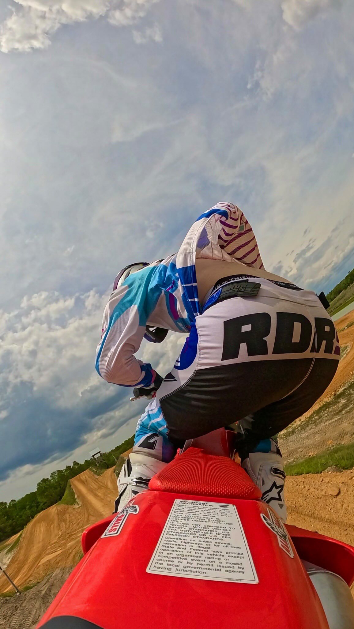 CRF150R @gopro booty cam, requested by @samnicolini 😆 If we did a full 85cc shootout and included the CRF150R, where do you think it would stack up against the rest? 🎥: @gopro - @Red Bull Motorsports @Red Bull @MotoSport.com All Balls Racing #CRF150R #CRF150 #honda